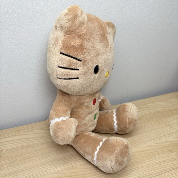 Hello Kitty Gingerbread Build a Bear Christmas Limited Edition 2012 NO BOW 18" - Picture 4 of 12